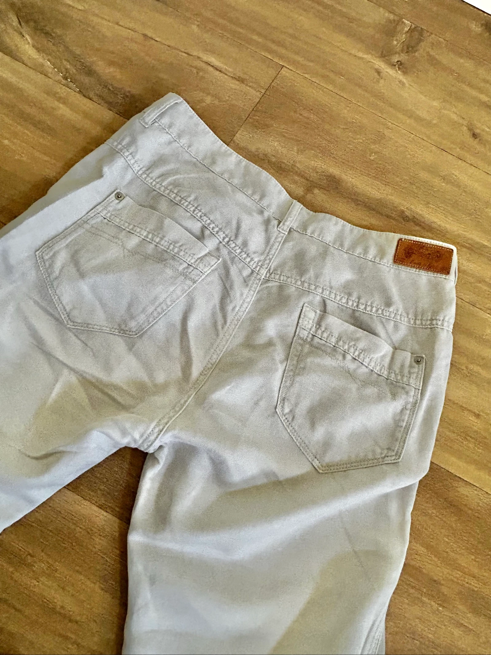 Ecru linen & cotton Diesel pants – Chic carrot cut, size 28 – photo 12
